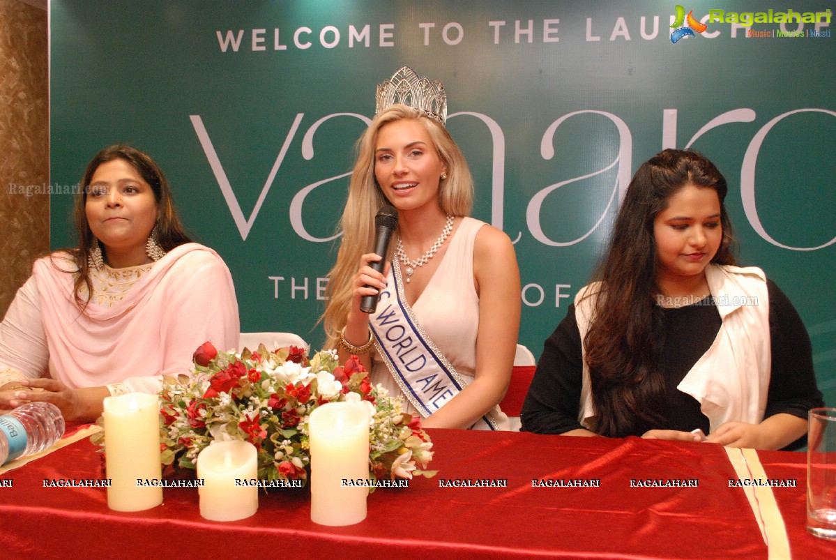 Miss World USA 2017 Clarissa Bowers launches Vanarc