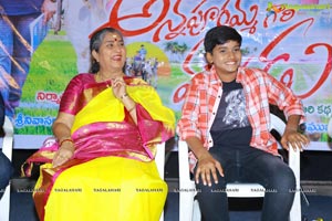 Annapurnamma Gari Manavadu Movie Press Meet