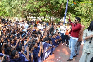 Evaru Team at Vizag College & Radio Mirchi