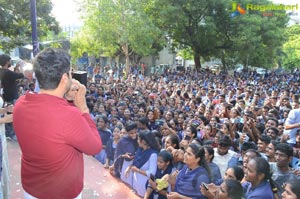 Evaru Team at Vizag College & Radio Mirchi