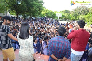 Evaru Team at Vizag College & Radio Mirchi