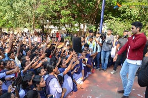 Evaru Team at Vizag College & Radio Mirchi