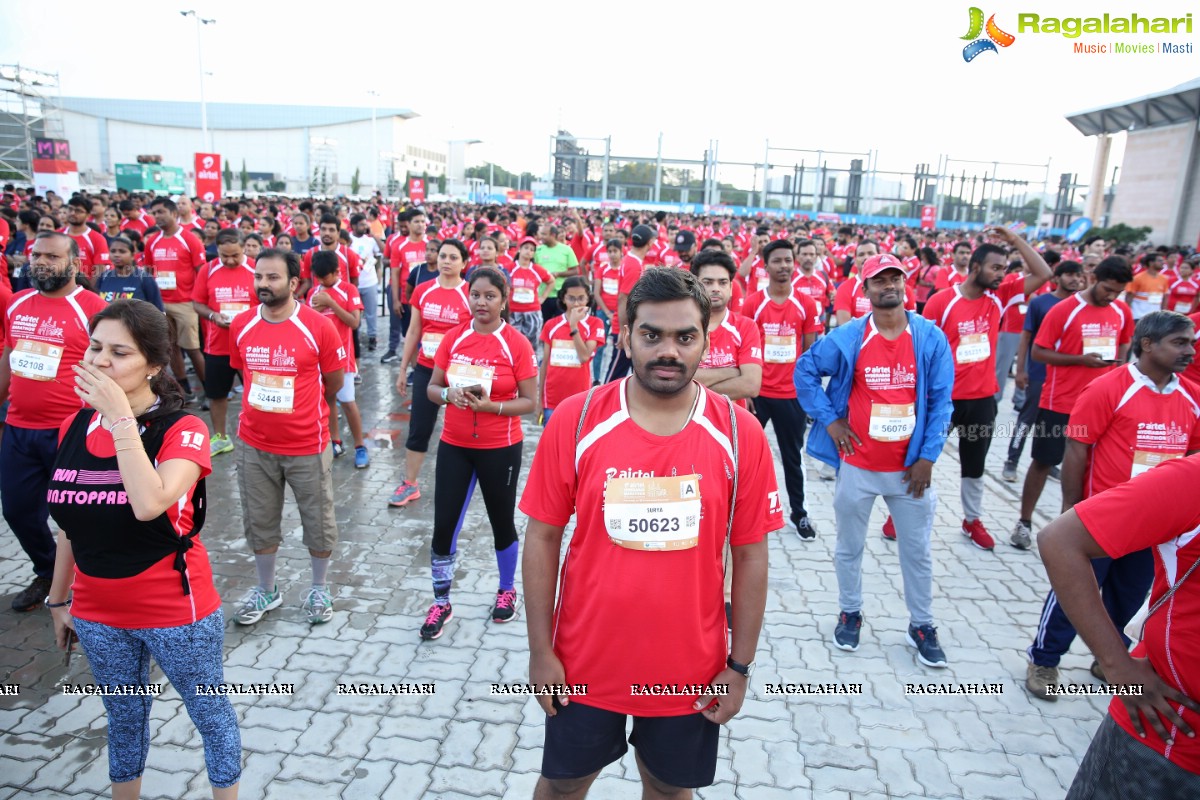 Airtel Hyderabad Marathon 2019 5K RUN, 5K CXO RUN & Costume Run at Hitex Exhibition Centre