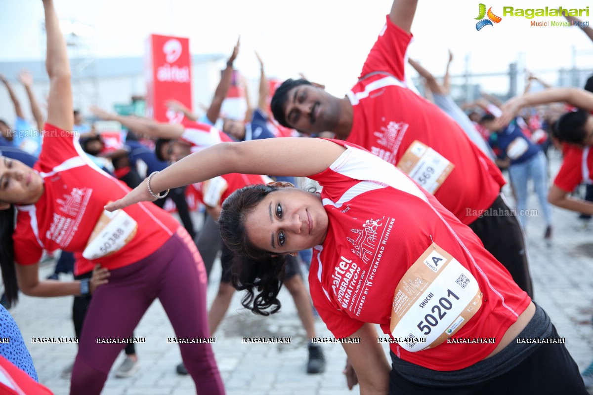 Airtel Hyderabad Marathon 2019 5K RUN, 5K CXO RUN & Costume Run at Hitex Exhibition Centre