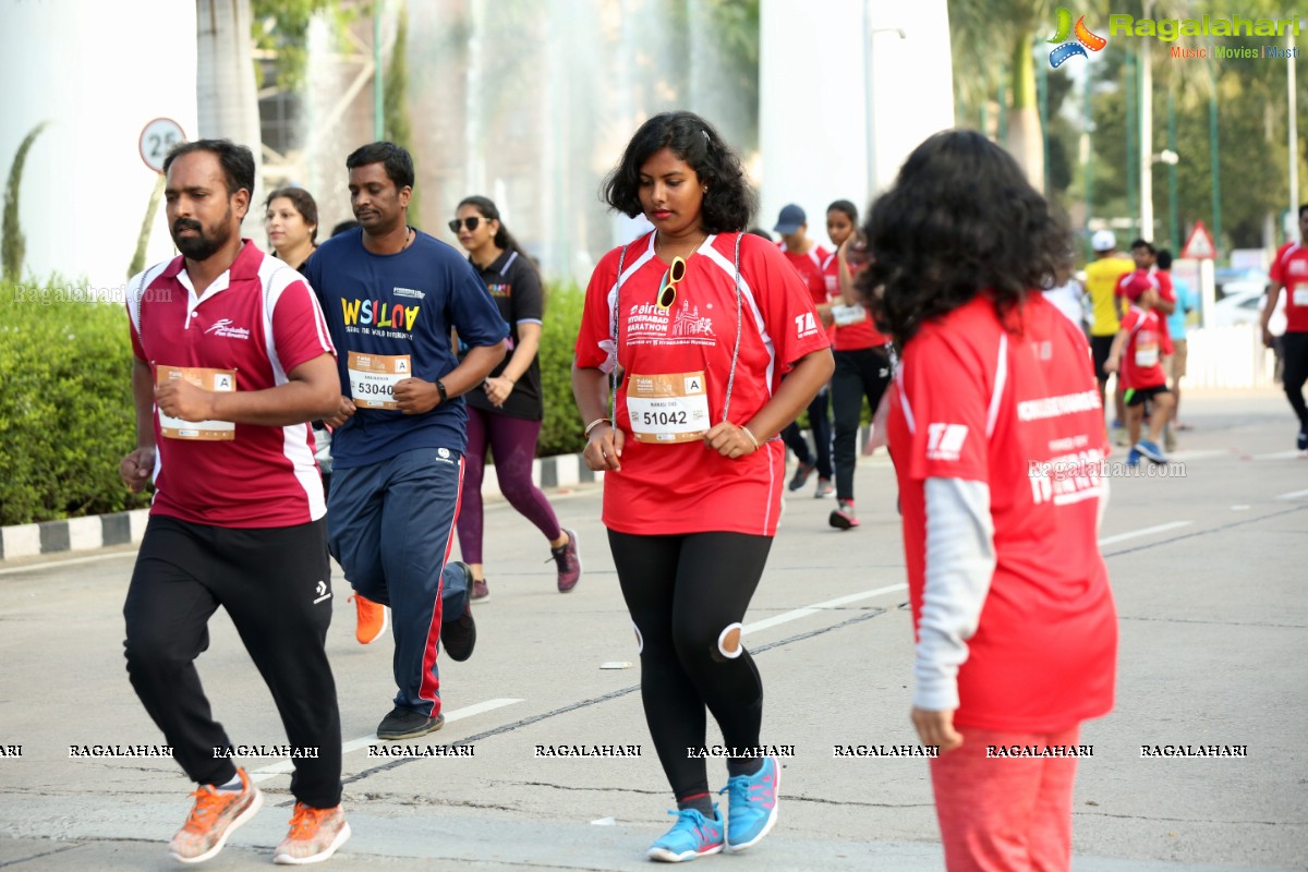 Airtel Hyderabad Marathon 2019 5K RUN, 5K CXO RUN & Costume Run at Hitex Exhibition Centre