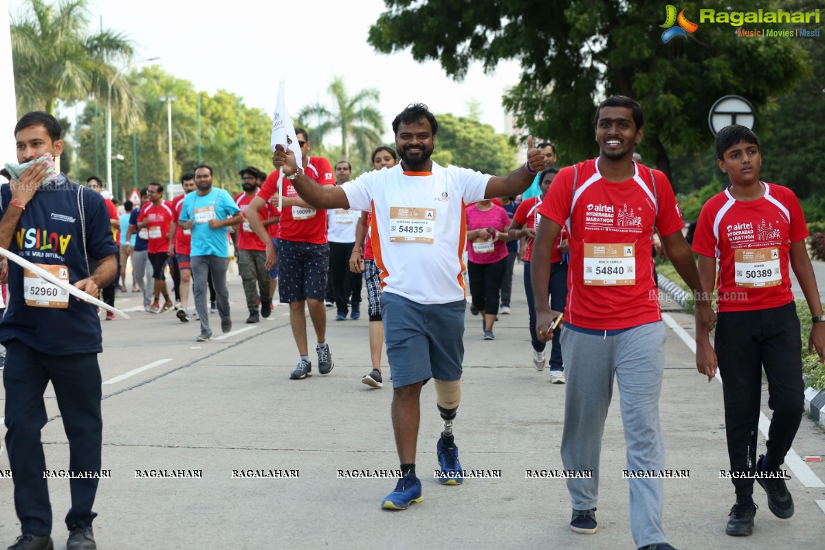 Airtel Hyderabad Marathon 2019 5K RUN, 5K CXO RUN & Costume Run at Hitex Exhibition Centre