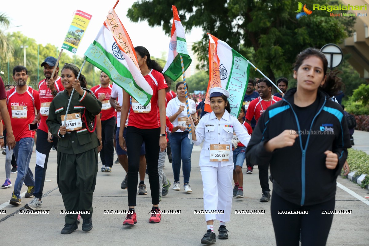 Airtel Hyderabad Marathon 2019 5K RUN, 5K CXO RUN & Costume Run at Hitex Exhibition Centre