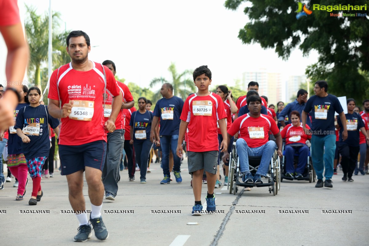 Airtel Hyderabad Marathon 2019 5K RUN, 5K CXO RUN & Costume Run at Hitex Exhibition Centre