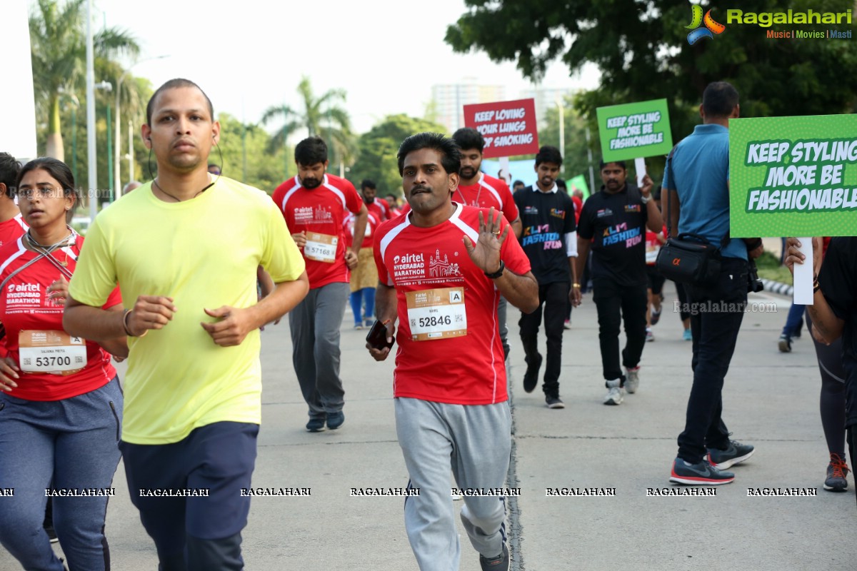 Airtel Hyderabad Marathon 2019 5K RUN, 5K CXO RUN & Costume Run at Hitex Exhibition Centre