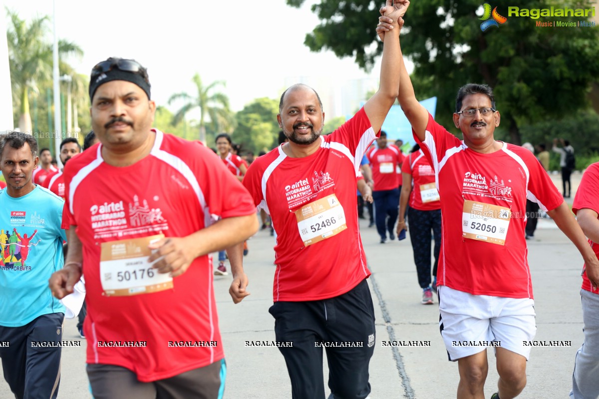 Airtel Hyderabad Marathon 2019 5K RUN, 5K CXO RUN & Costume Run at Hitex Exhibition Centre