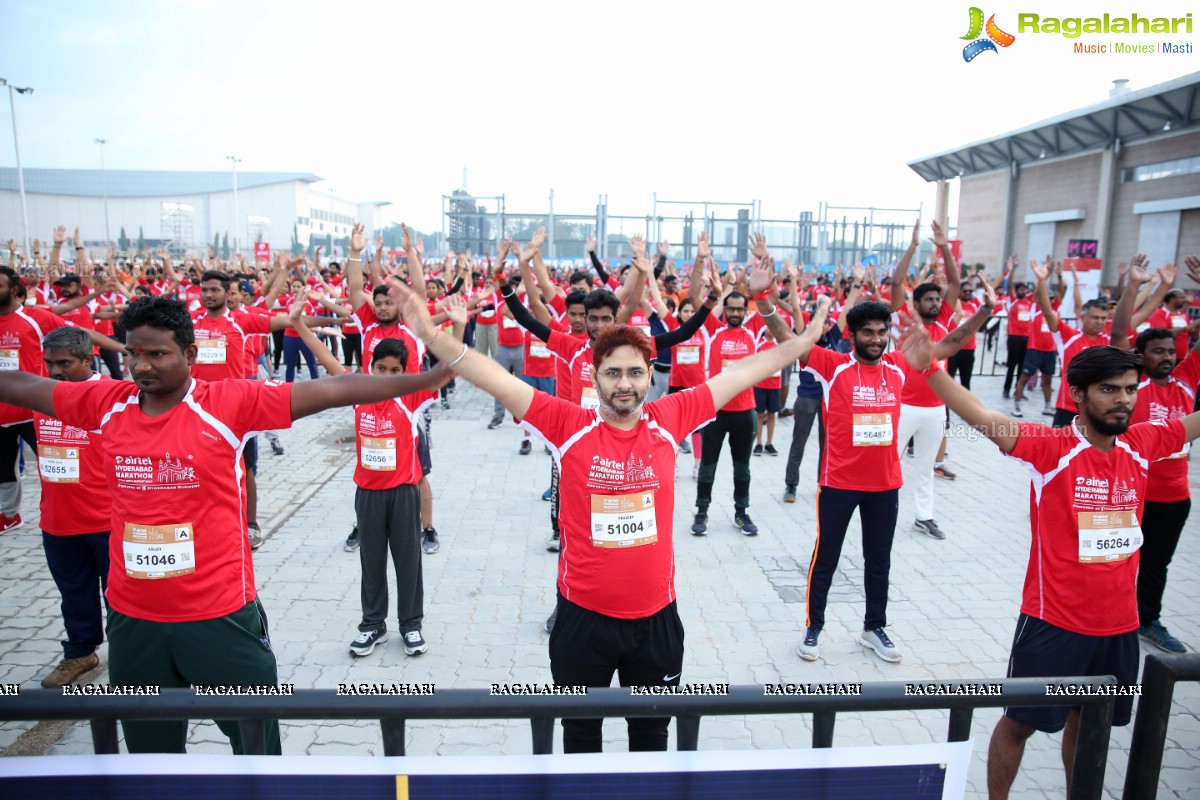 Airtel Hyderabad Marathon 2019 5K RUN, 5K CXO RUN & Costume Run at Hitex Exhibition Centre