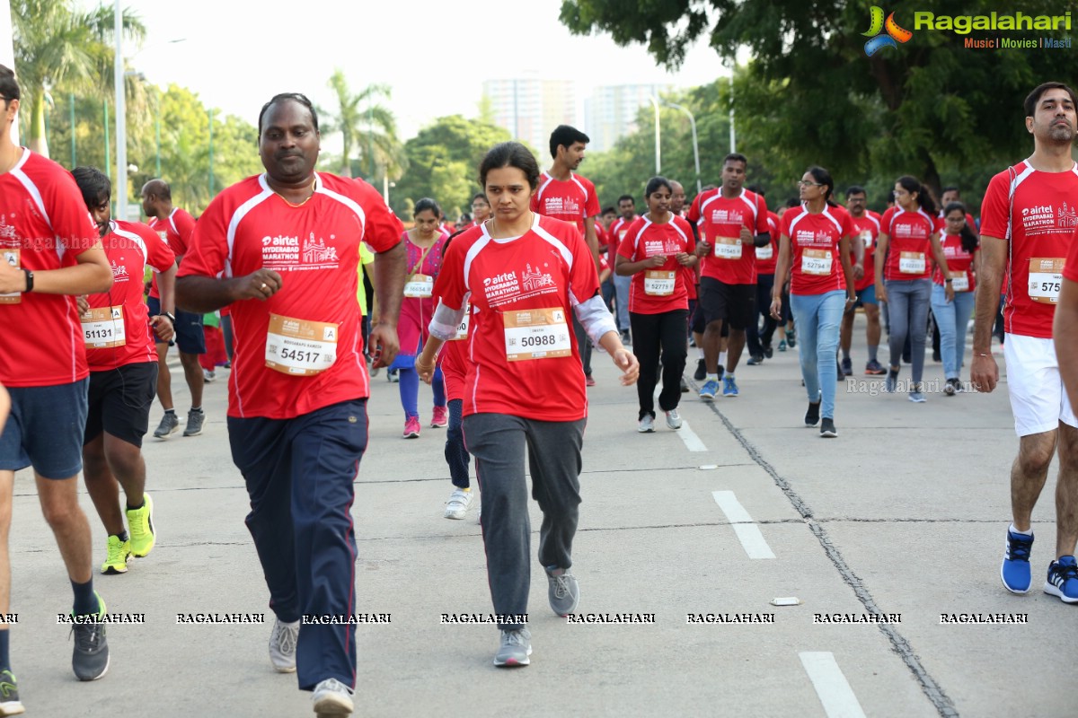 Airtel Hyderabad Marathon 2019 5K RUN, 5K CXO RUN & Costume Run at Hitex Exhibition Centre