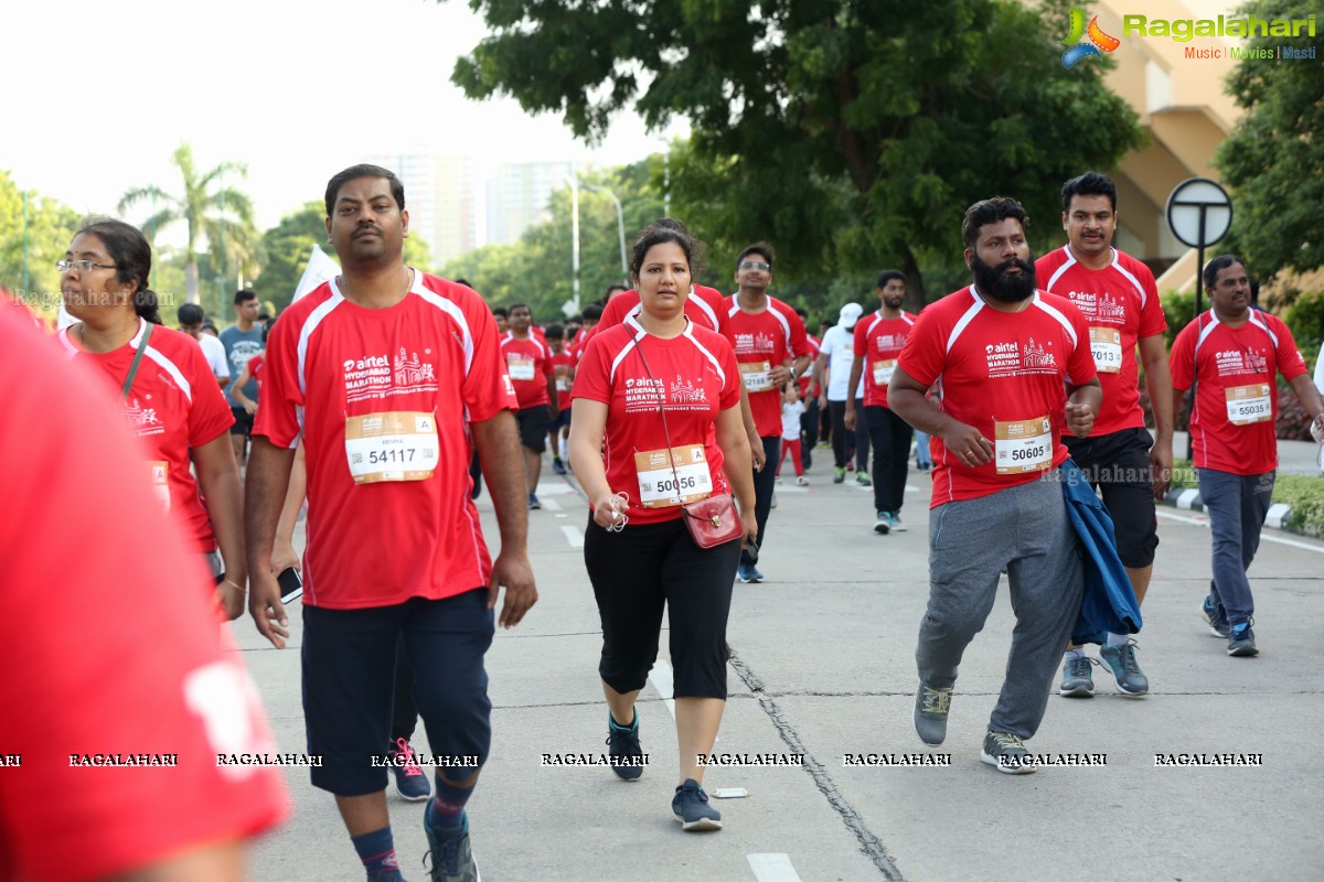 Airtel Hyderabad Marathon 2019 5K RUN, 5K CXO RUN & Costume Run at Hitex Exhibition Centre