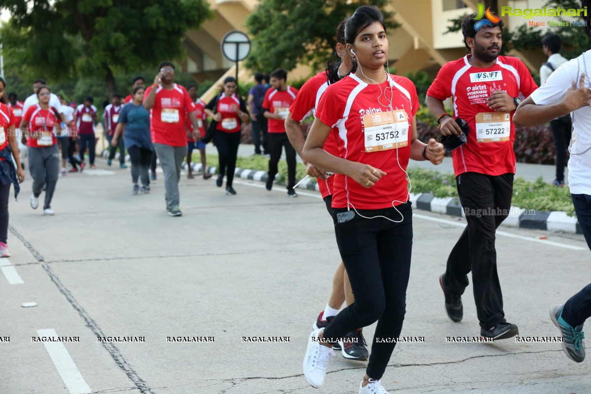 Airtel Hyderabad Marathon 2019 5K RUN, 5K CXO RUN & Costume Run at Hitex Exhibition Centre