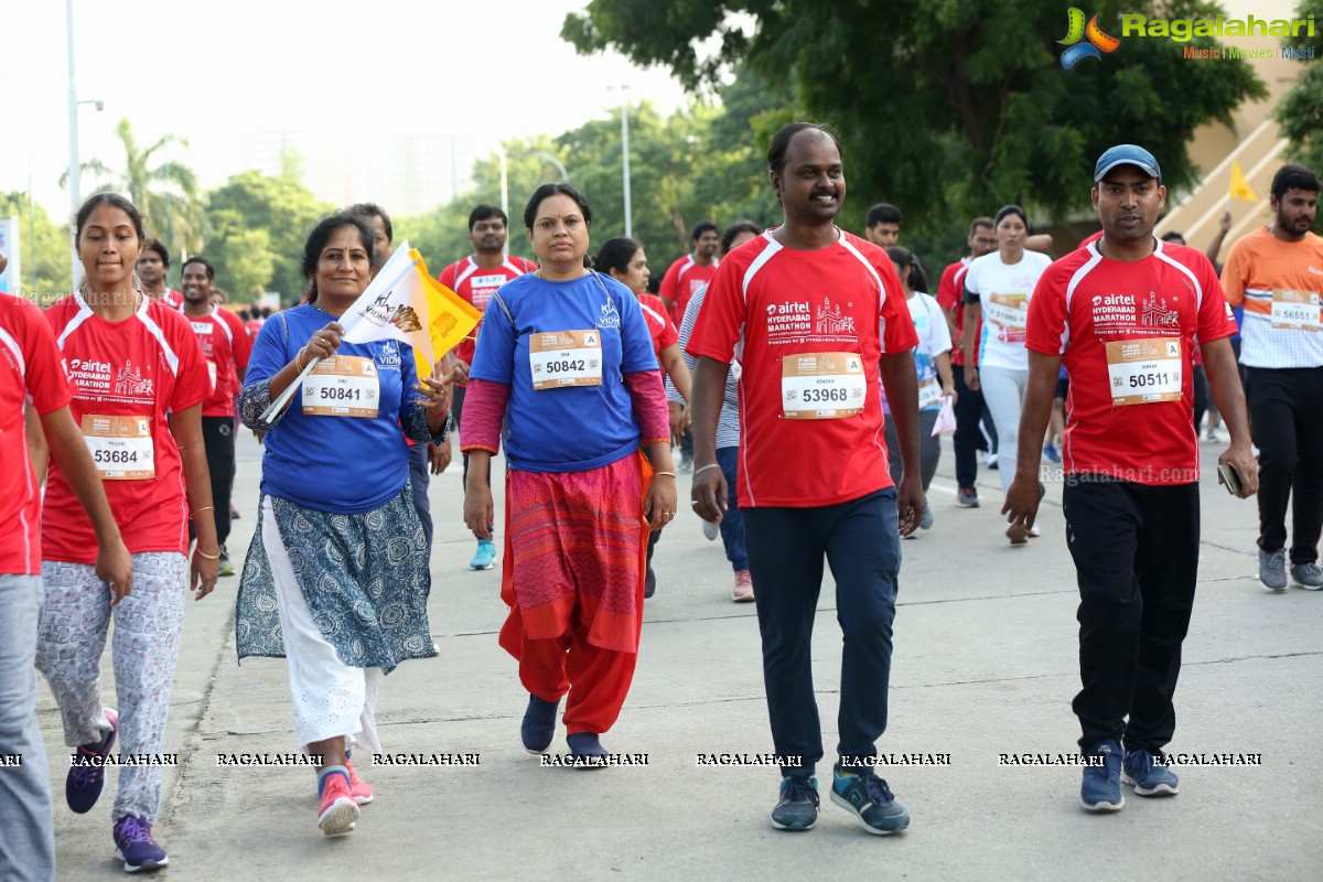 Airtel Hyderabad Marathon 2019 5K RUN, 5K CXO RUN & Costume Run at Hitex Exhibition Centre