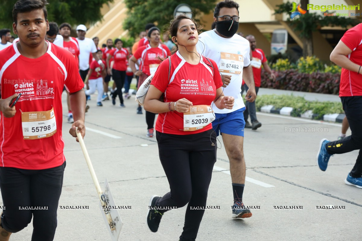 Airtel Hyderabad Marathon 2019 5K RUN, 5K CXO RUN & Costume Run at Hitex Exhibition Centre