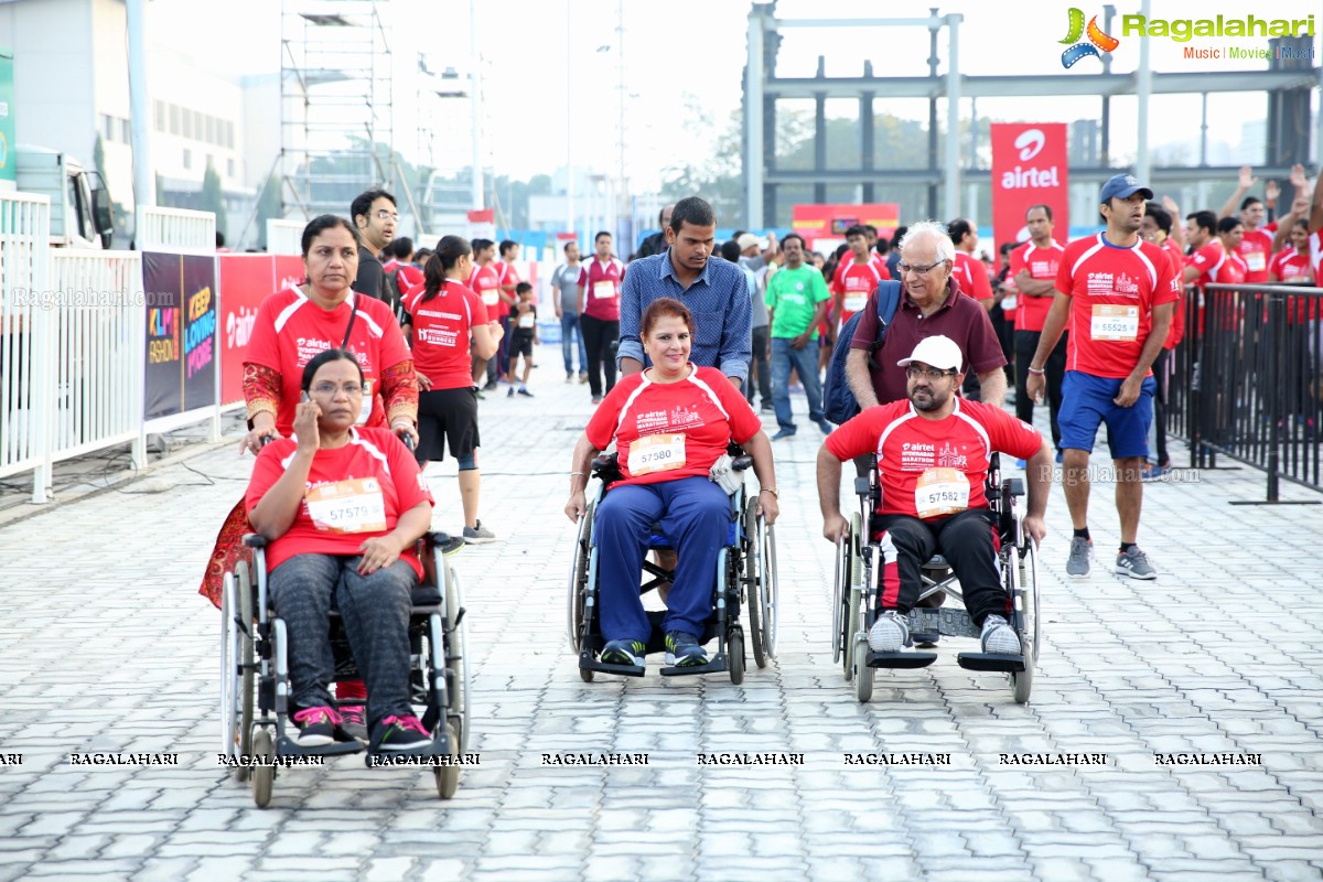 Airtel Hyderabad Marathon 2019 5K RUN, 5K CXO RUN & Costume Run at Hitex Exhibition Centre