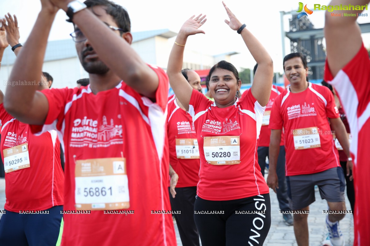 Airtel Hyderabad Marathon 2019 5K RUN, 5K CXO RUN & Costume Run at Hitex Exhibition Centre