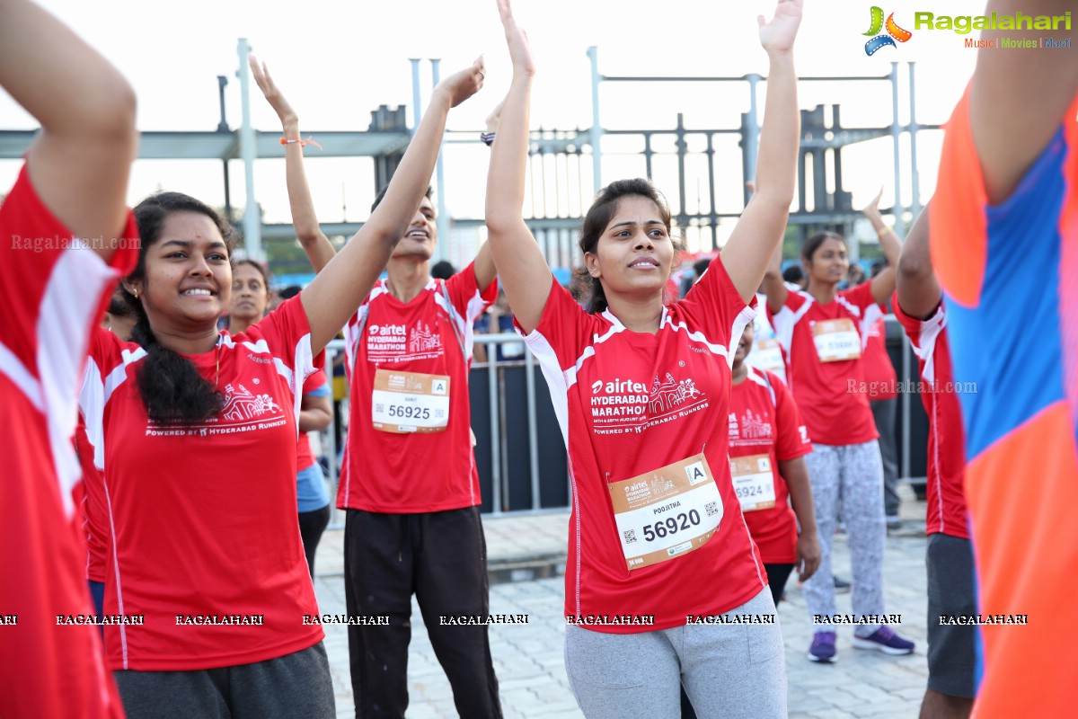 Airtel Hyderabad Marathon 2019 5K RUN, 5K CXO RUN & Costume Run at Hitex Exhibition Centre