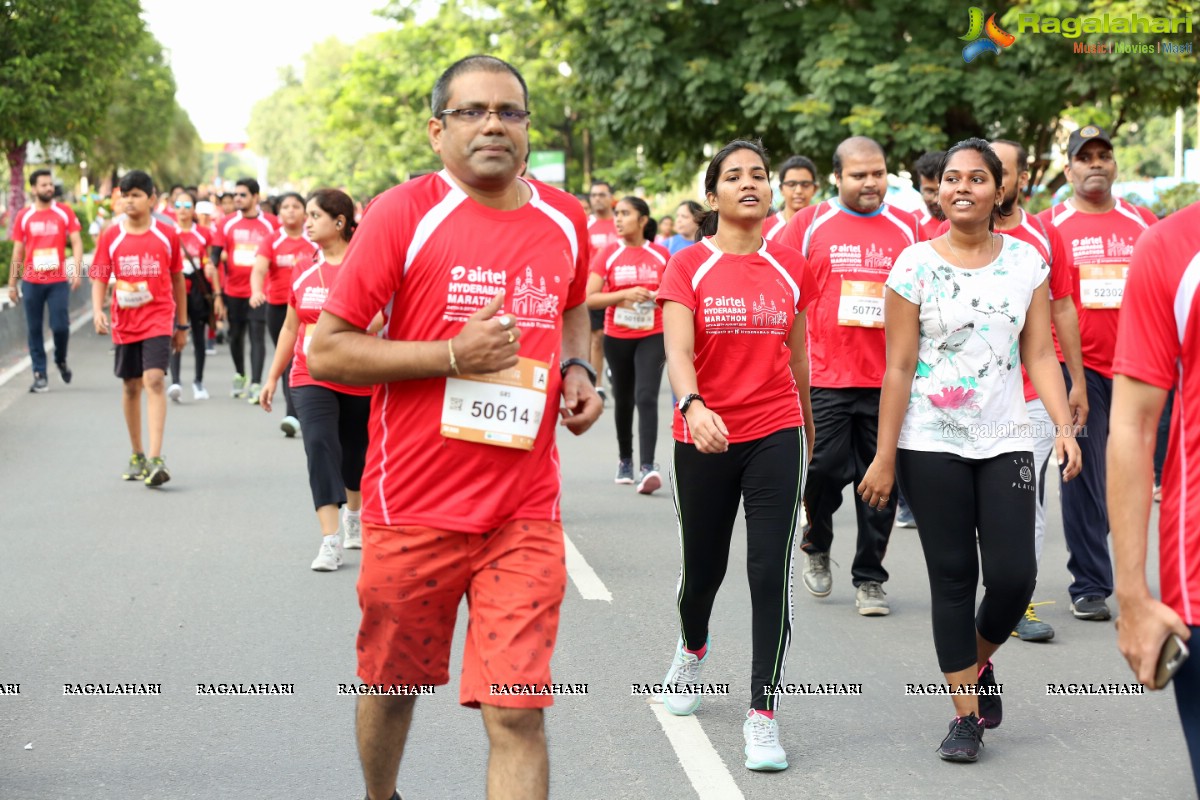 Airtel Hyderabad Marathon 2019 5K RUN, 5K CXO RUN & Costume Run at Hitex Exhibition Centre