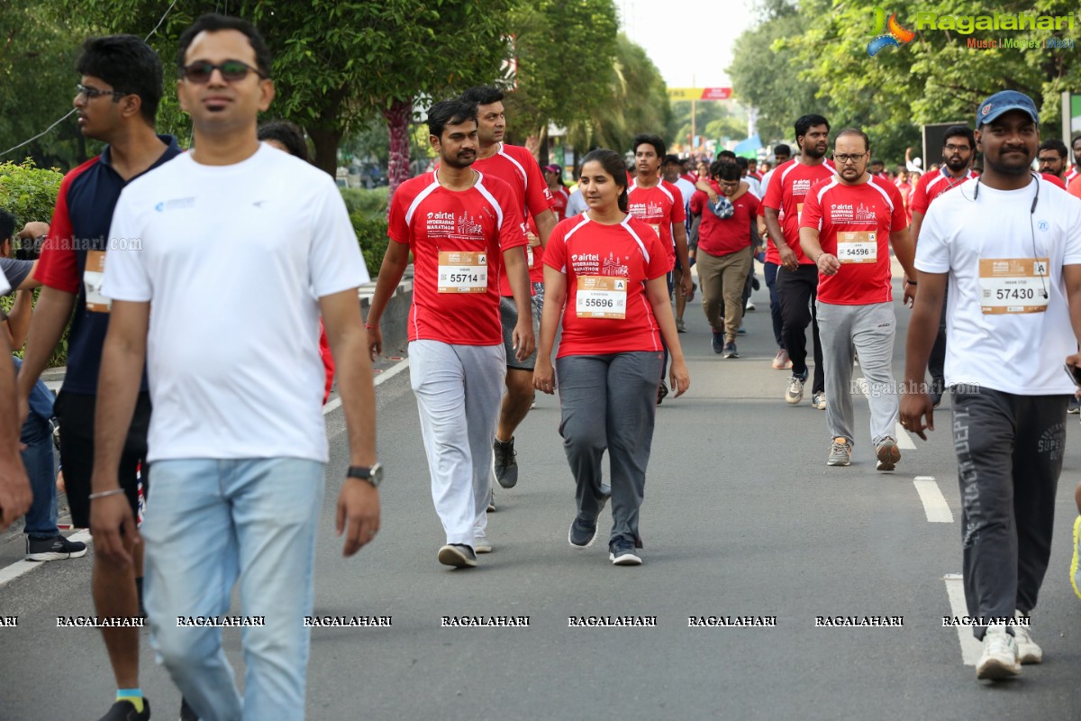 Airtel Hyderabad Marathon 2019 5K RUN, 5K CXO RUN & Costume Run at Hitex Exhibition Centre