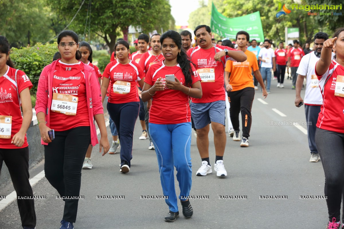 Airtel Hyderabad Marathon 2019 5K RUN, 5K CXO RUN & Costume Run at Hitex Exhibition Centre