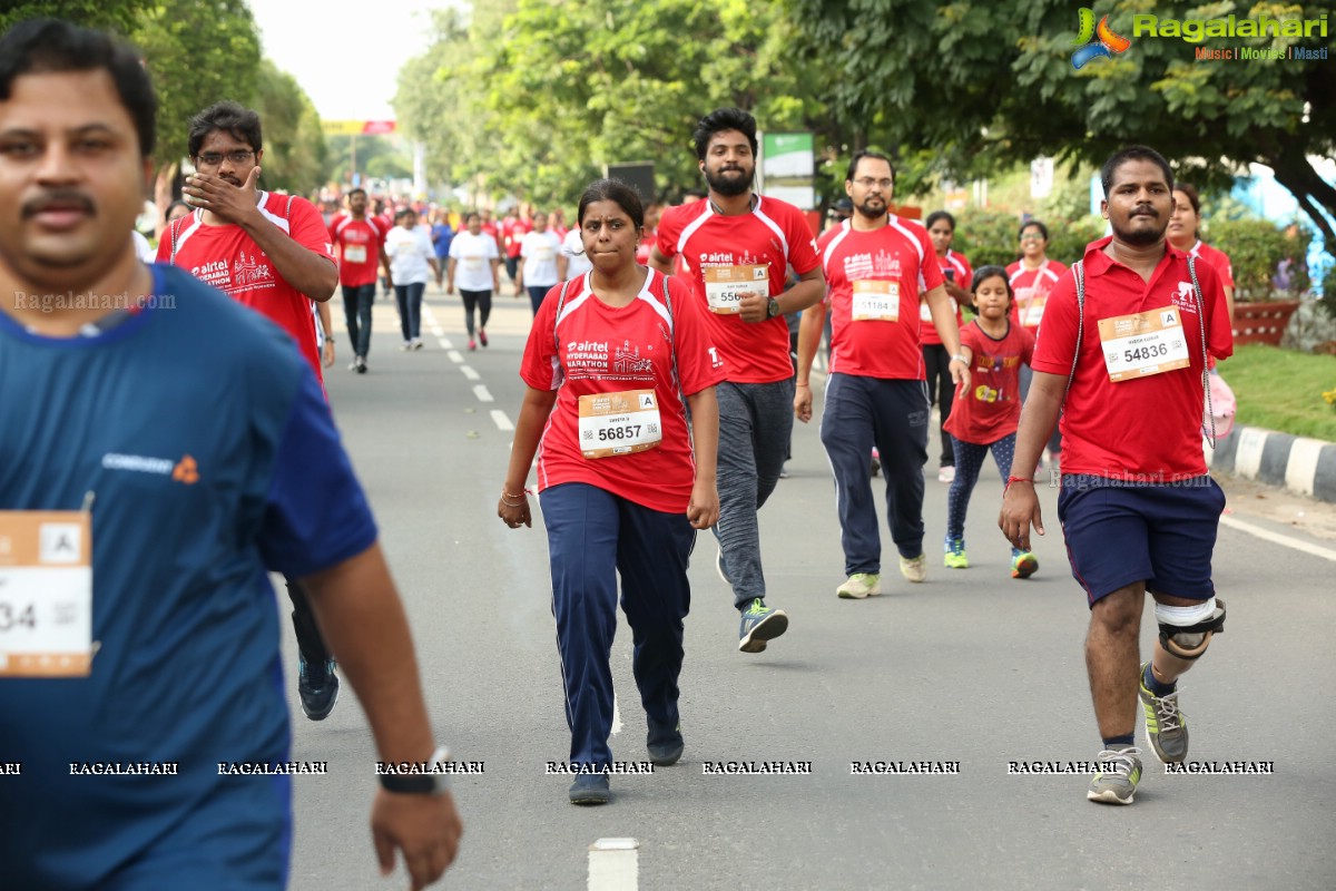 Airtel Hyderabad Marathon 2019 5K RUN, 5K CXO RUN & Costume Run at Hitex Exhibition Centre