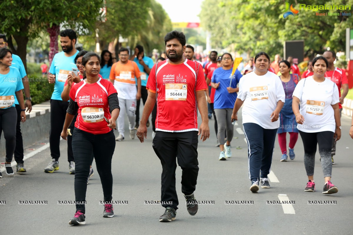 Airtel Hyderabad Marathon 2019 5K RUN, 5K CXO RUN & Costume Run at Hitex Exhibition Centre