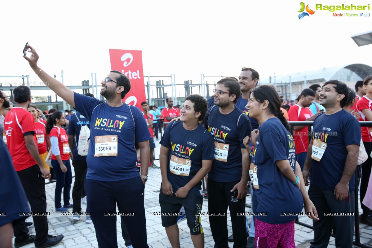 Airtel Hyderabad Marathon 2019 5K RUN, 5K CXO RUN & Costume Run at Hitex Exhibition Centre