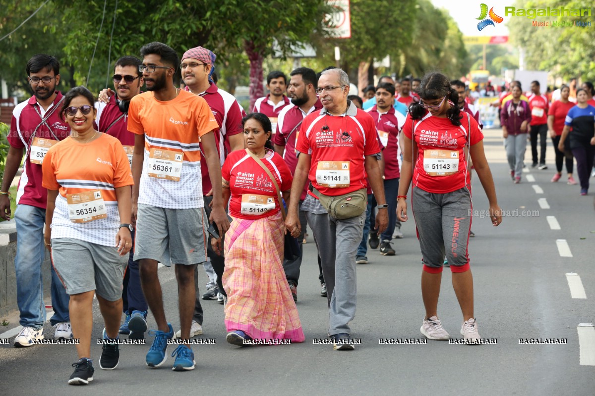 Airtel Hyderabad Marathon 2019 5K RUN, 5K CXO RUN & Costume Run at Hitex Exhibition Centre