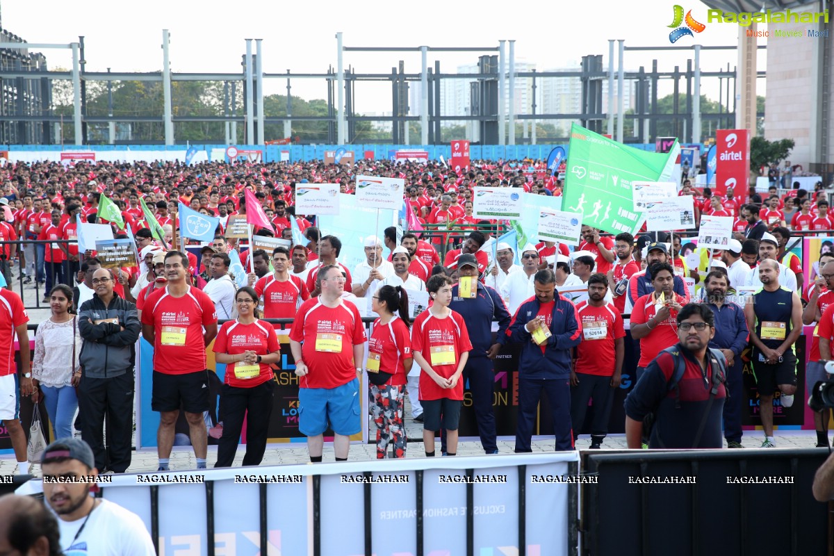 Airtel Hyderabad Marathon 2019 5K RUN, 5K CXO RUN & Costume Run at Hitex Exhibition Centre