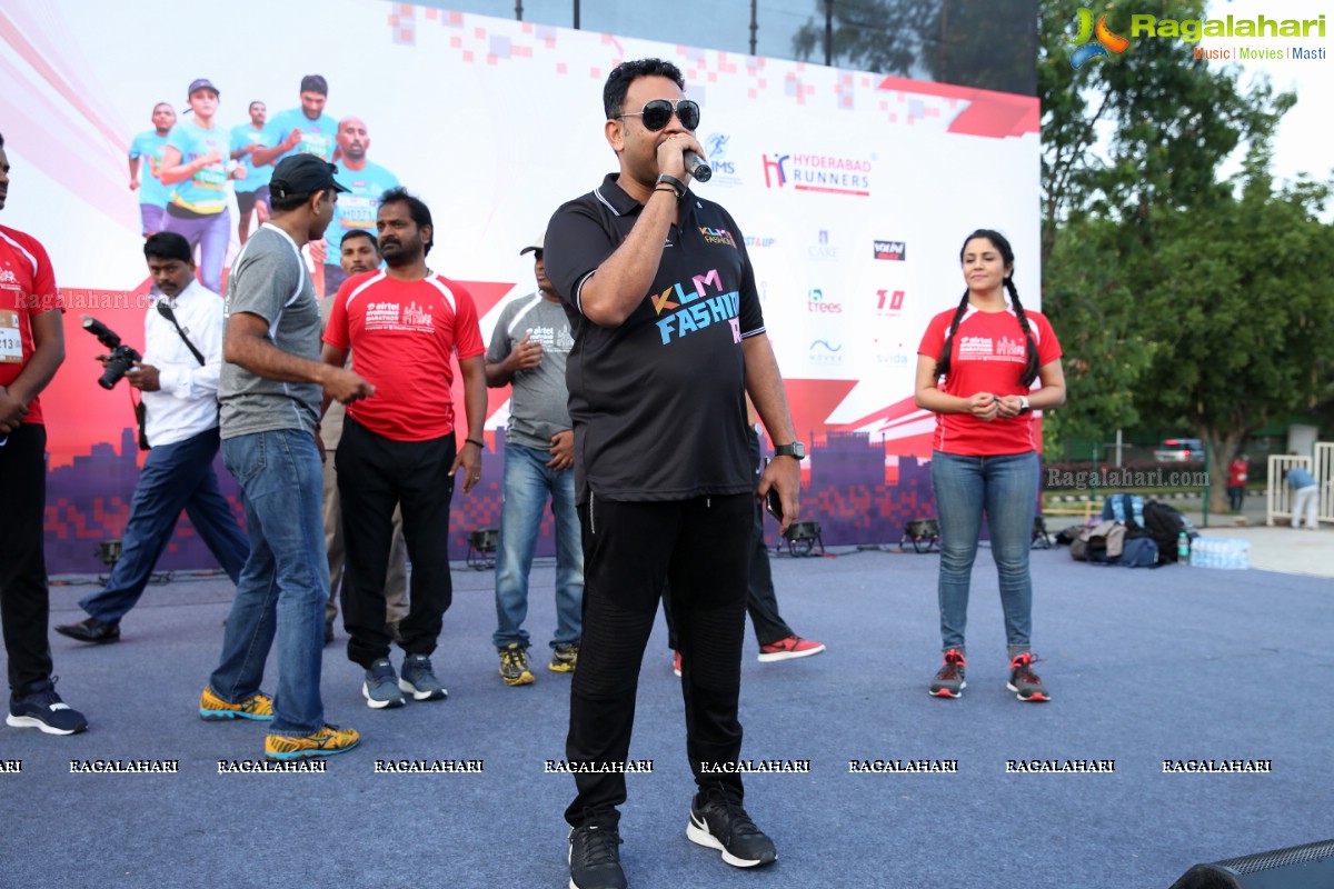 Airtel Hyderabad Marathon 2019 5K RUN, 5K CXO RUN & Costume Run at Hitex Exhibition Centre