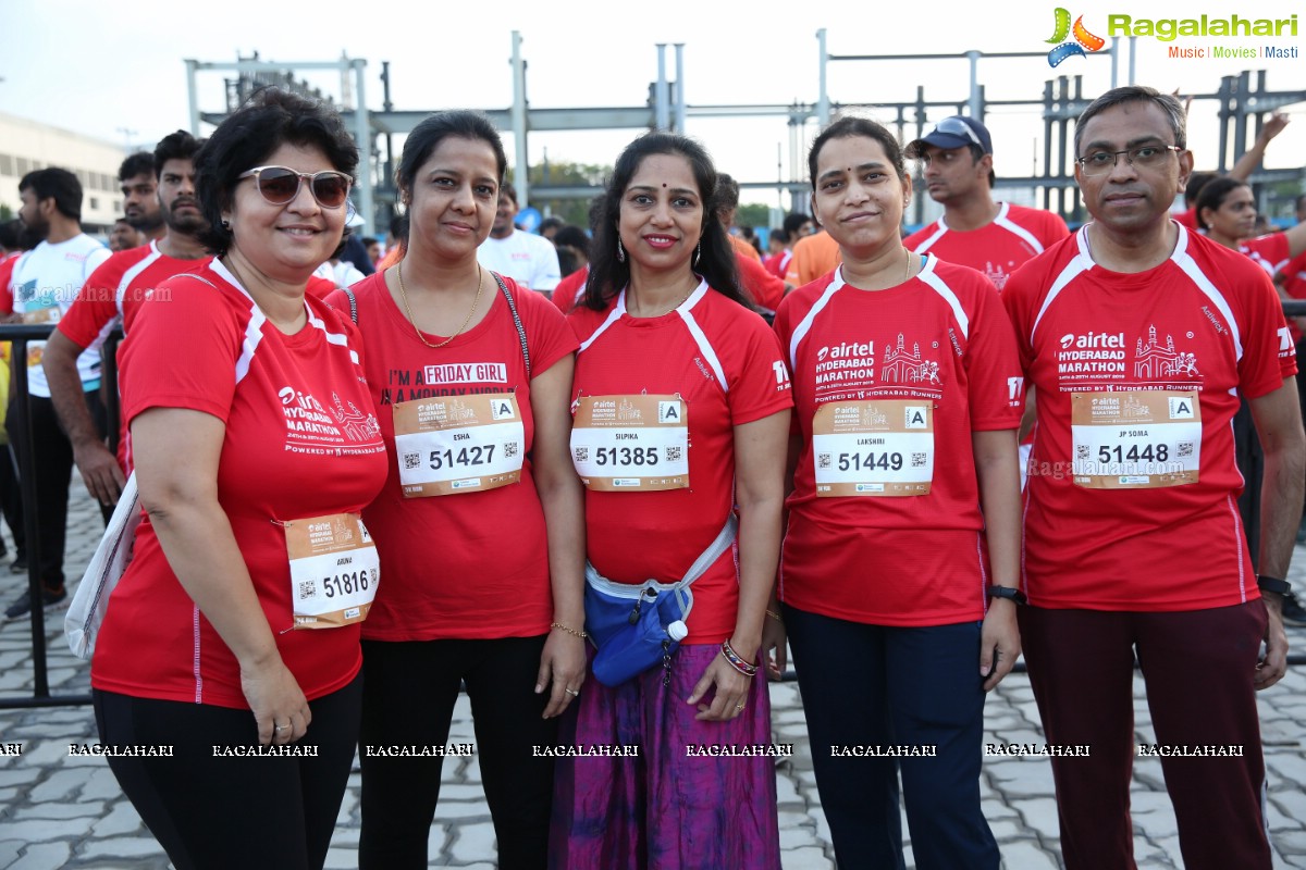 Airtel Hyderabad Marathon 2019 5K RUN, 5K CXO RUN & Costume Run at Hitex Exhibition Centre