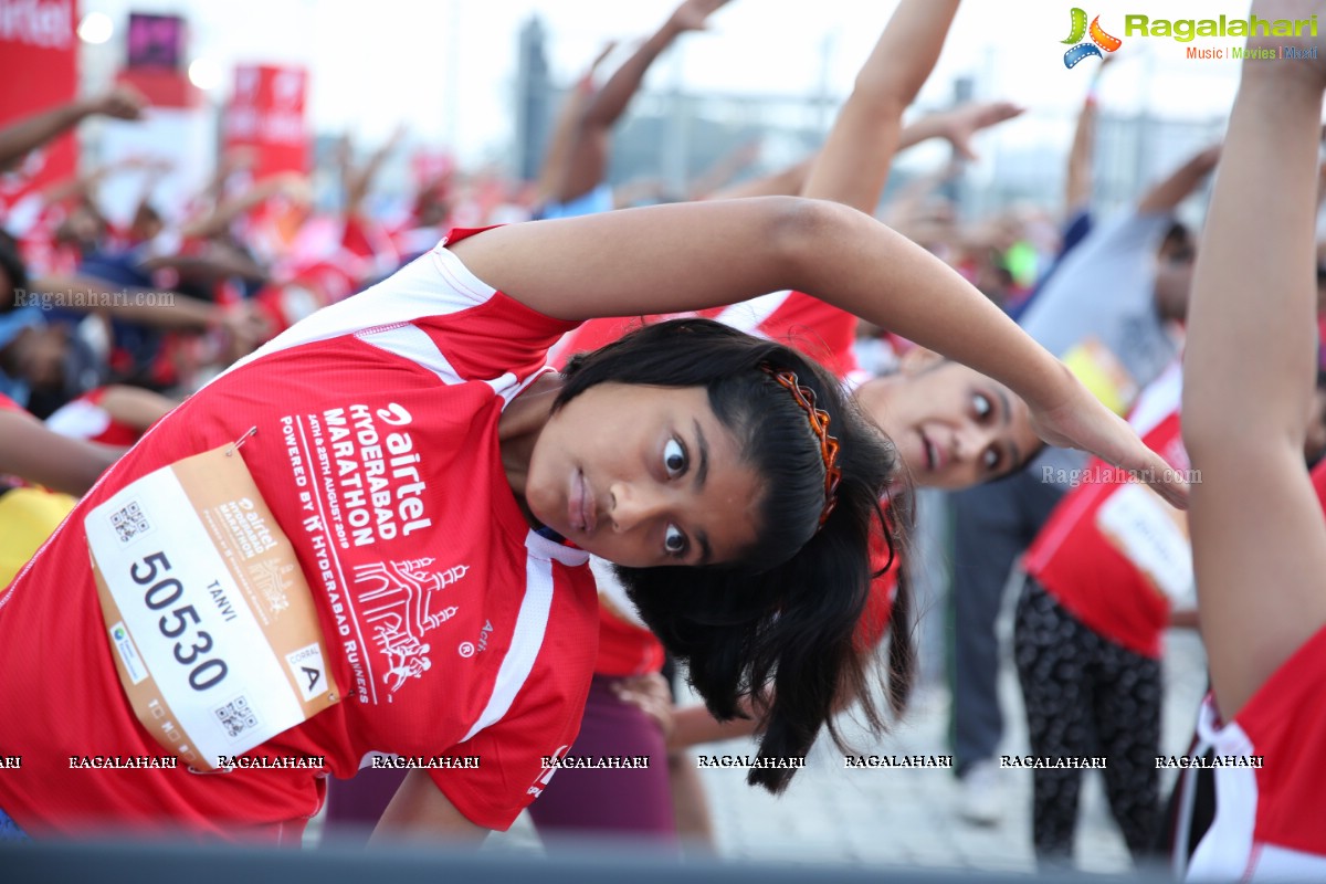 Airtel Hyderabad Marathon 2019 5K RUN, 5K CXO RUN & Costume Run at Hitex Exhibition Centre