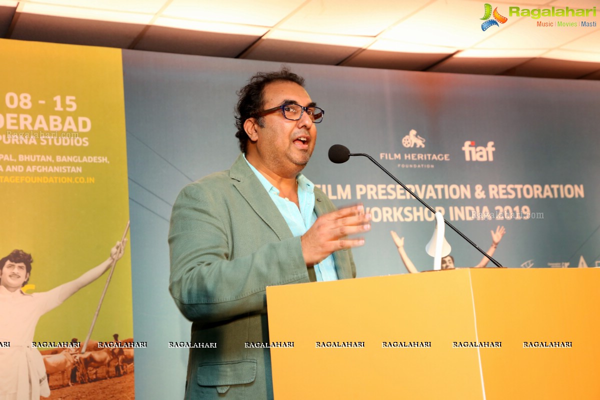 5th Film Preservation & Restoration Workshop India 2019 Curtain Raiser