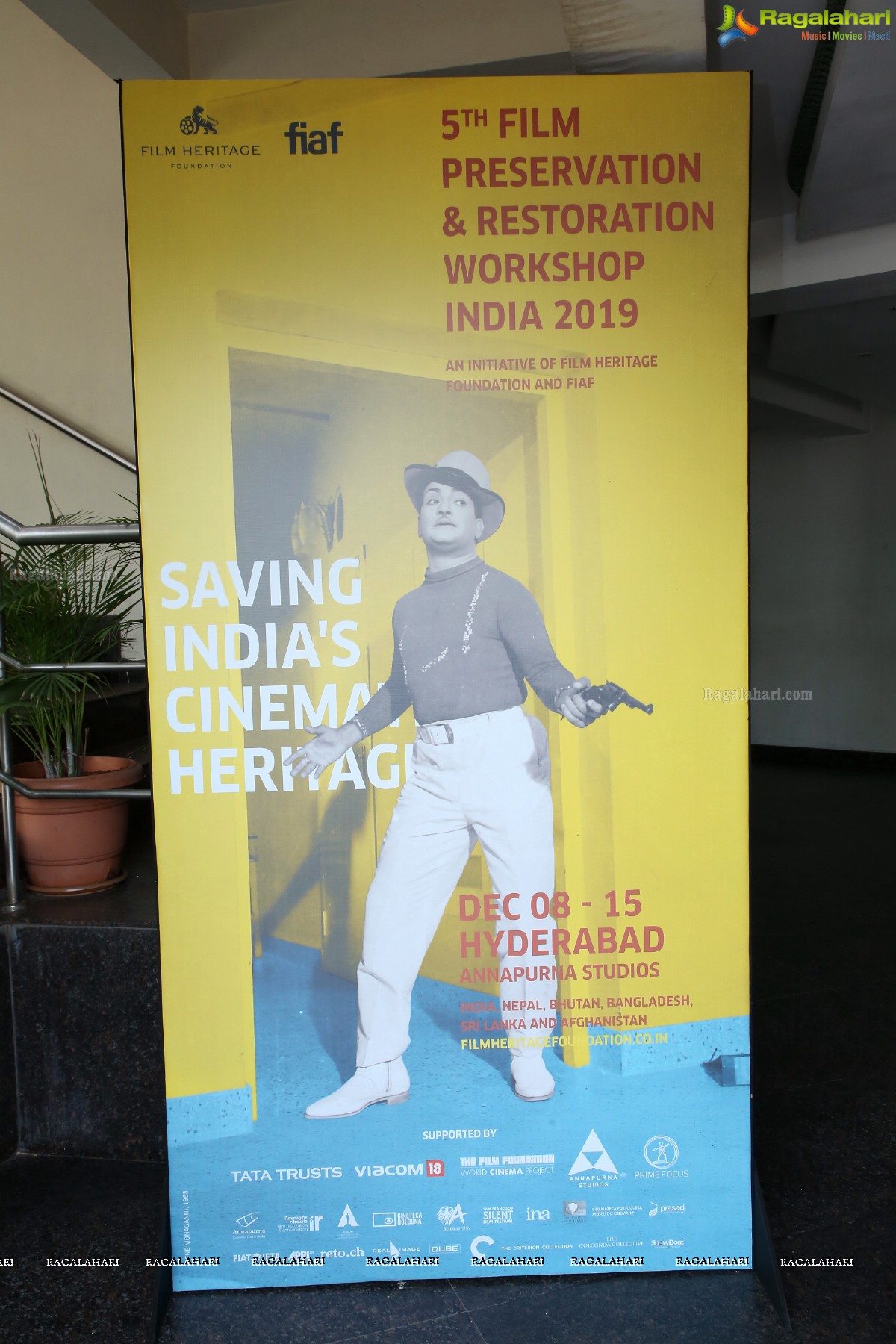 5th Film Preservation & Restoration Workshop India 2019 Curtain Raiser