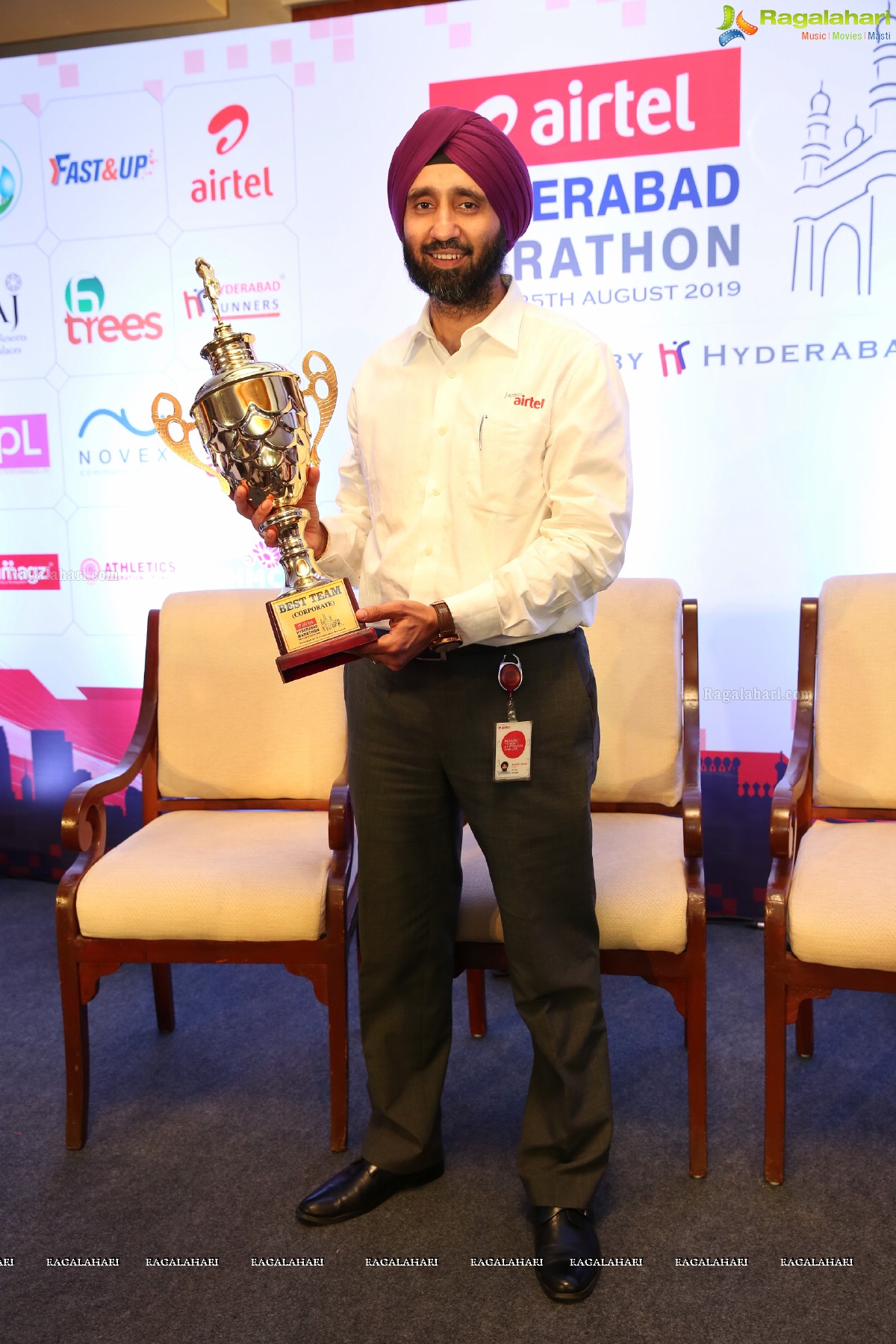 Airtel Hyderabad Marathon 2019 Press Meet at Taj Krishna 