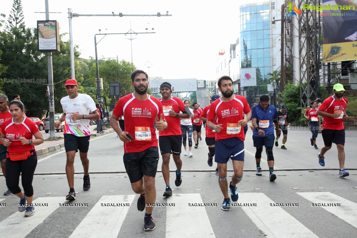 Airtel Hyderabad Marathon 9th Edition 10K, Half Marathon & Full Marathon