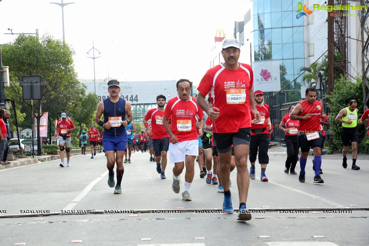 Airtel Hyderabad Marathon 9th Edition 10K, Half Marathon & Full Marathon