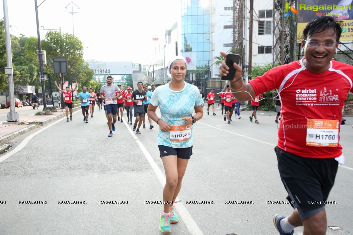 Airtel Hyderabad Marathon 9th Edition 10K, Half Marathon & Full Marathon