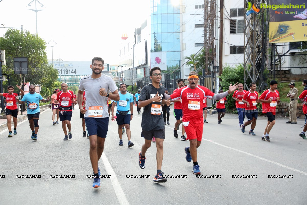 Airtel Hyderabad Marathon 9th Edition 10K, Half Marathon & Full Marathon