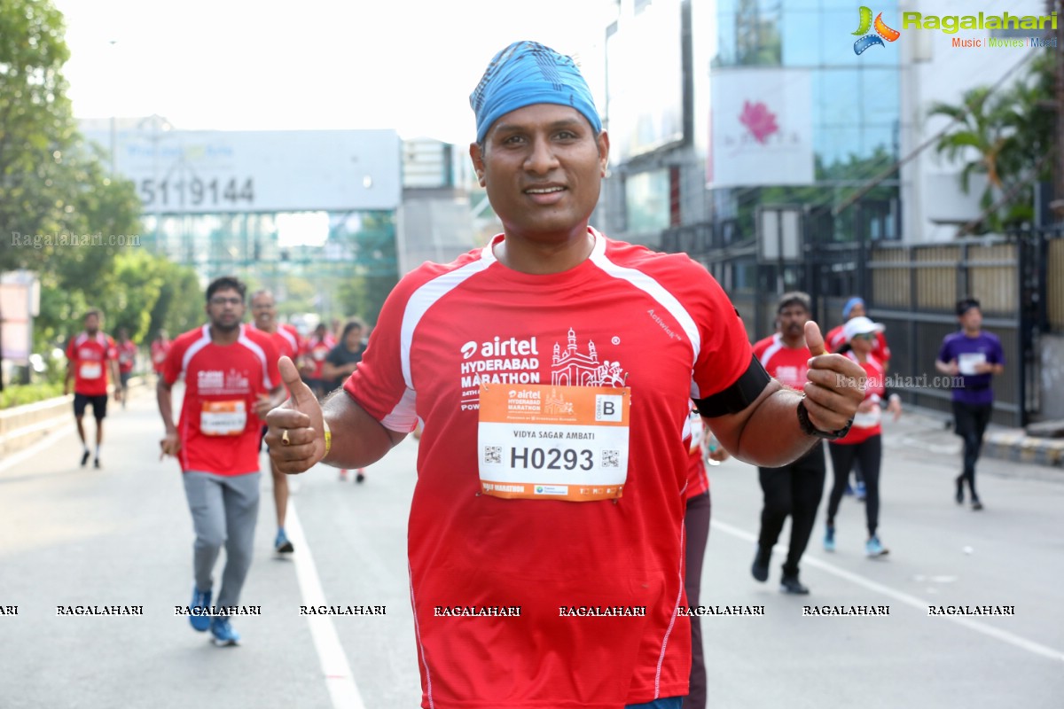 Airtel Hyderabad Marathon 9th Edition 10K, Half Marathon & Full Marathon