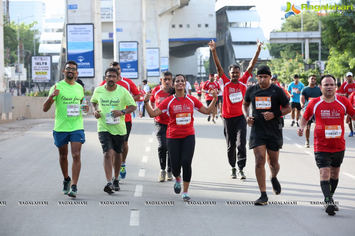 Airtel Hyderabad Marathon 9th Edition 10K, Half Marathon & Full Marathon