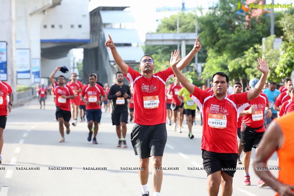 Airtel Hyderabad Marathon 9th Edition 10K, Half Marathon & Full Marathon