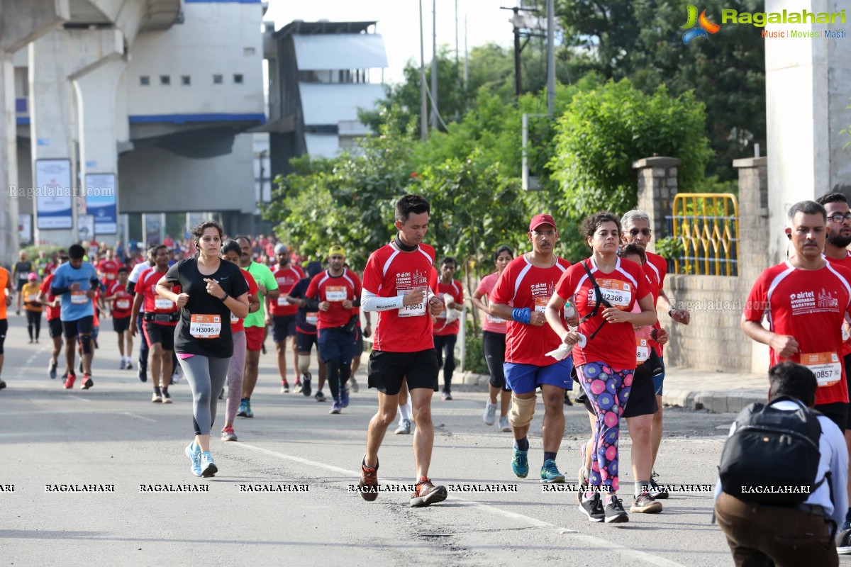 Airtel Hyderabad Marathon 9th Edition 10K, Half Marathon & Full Marathon