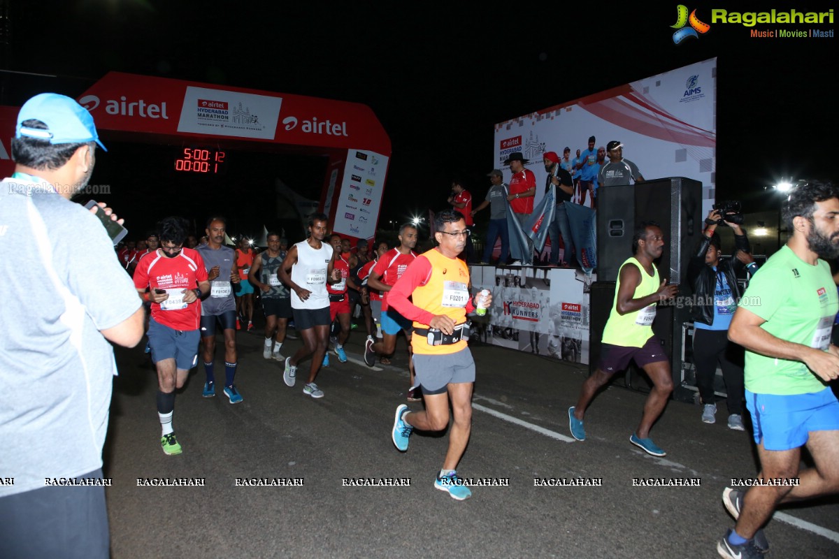 Airtel Hyderabad Marathon 9th Edition 10K, Half Marathon & Full Marathon