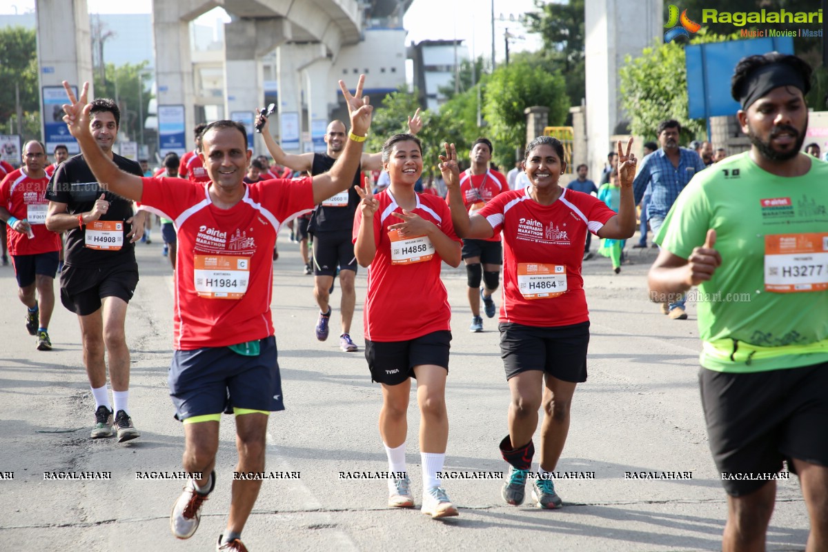 Airtel Hyderabad Marathon 9th Edition 10K, Half Marathon & Full Marathon