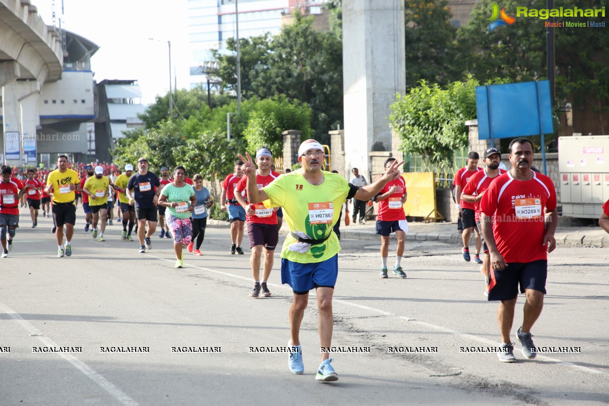 Airtel Hyderabad Marathon 9th Edition 10K, Half Marathon & Full Marathon