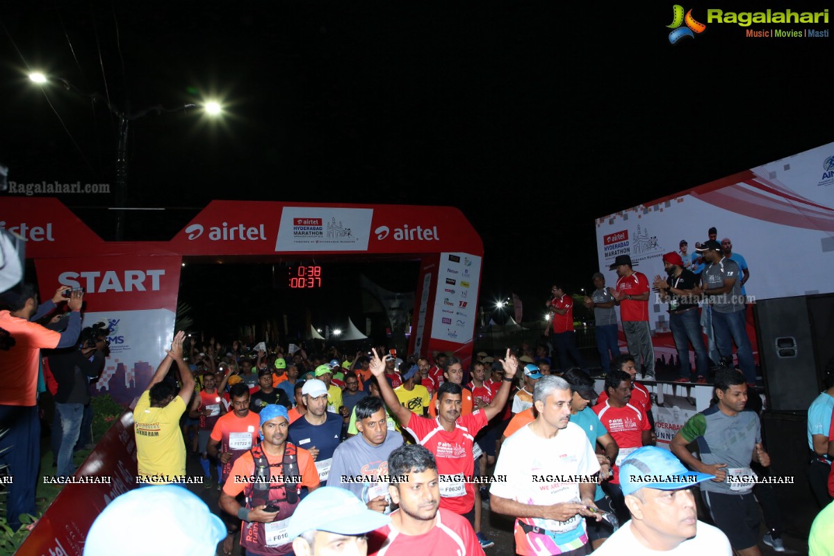 Airtel Hyderabad Marathon 9th Edition 10K, Half Marathon & Full Marathon