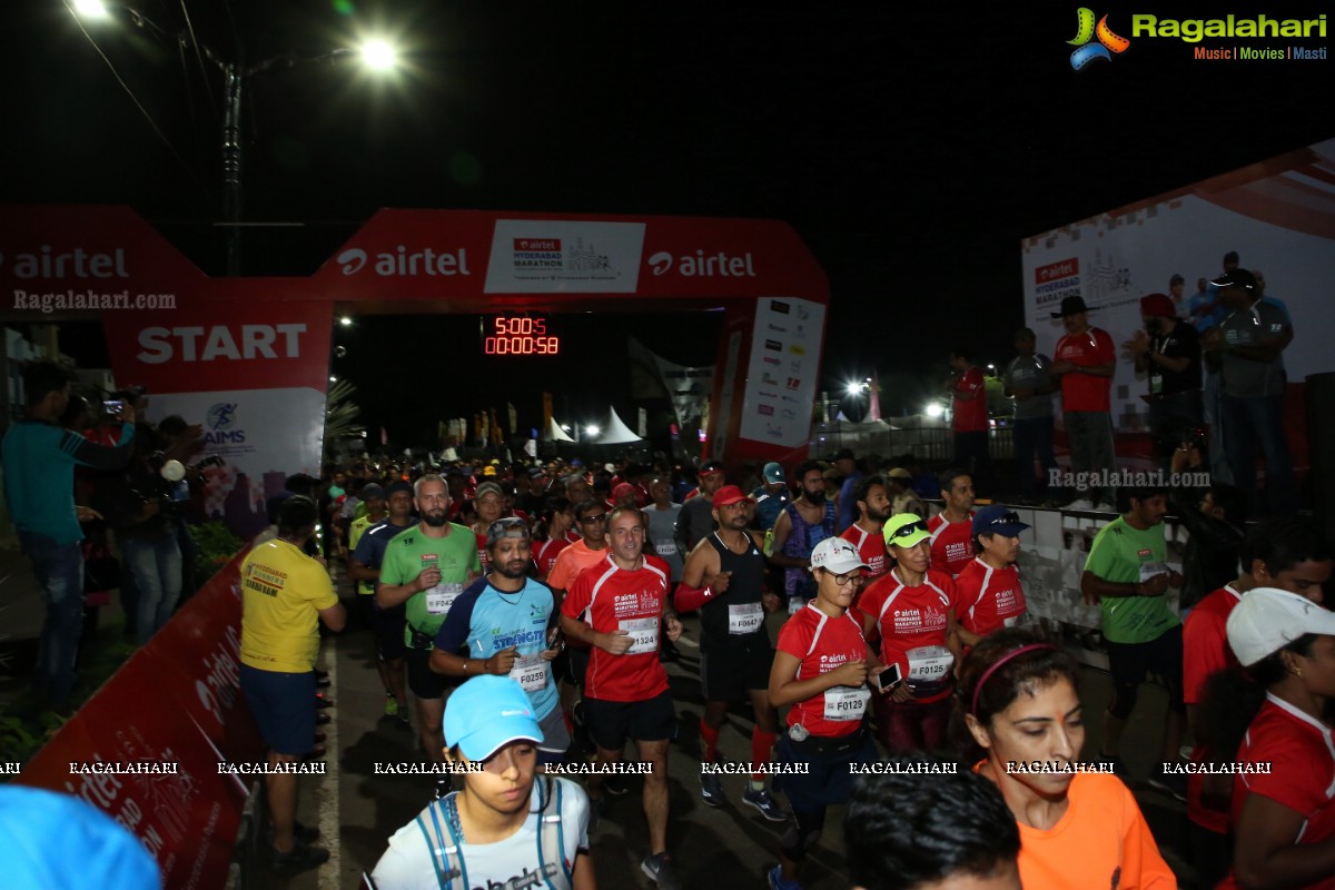 Airtel Hyderabad Marathon 9th Edition 10K, Half Marathon & Full Marathon